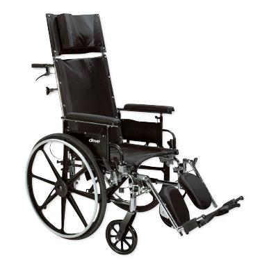 Drive Devilbiss Healthcare, Inc. Viper Plus Reclining Wheelchairs PLA416RBDFA - 1.0 Each