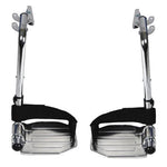 Drive Devilbiss Healthcare, Inc. Sentra Heavy-Duty Wheelchair Swing-Away Footrest PH-SF - 1.0 Pair