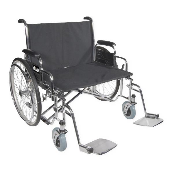 Drive Devilbiss Healthcare, Inc. Sentra Heavy-Duty Bariatric Wheelchairs STD30ECDDA - 1.0 Each - MDL-MZISTD30ECDDA