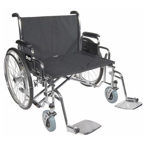 Drive Devilbiss Healthcare, Inc. Sentra Heavy-Duty Bariatric Wheelchairs STD30ECDFA - 1.0 Each - MDL-MZISTD30ECDFA