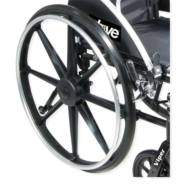 Drive Devilbiss Healthcare, Inc. Drive Wheelchair Rear Wheel Assemblies STDS1006 1.0 Each-MDL-MZISTDS1006