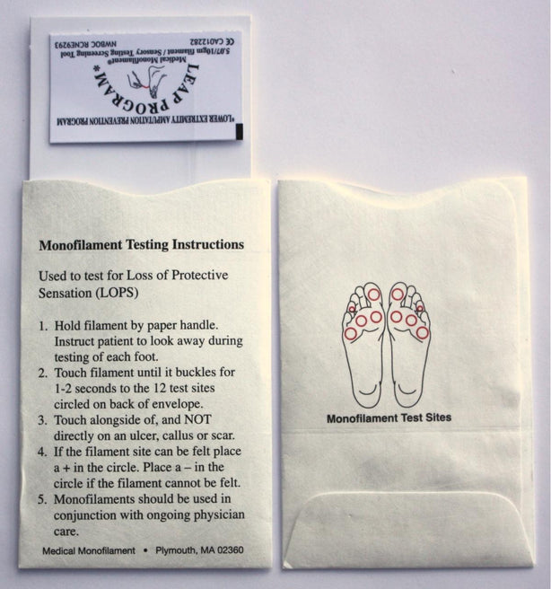Sensory Test Monofilaments - AM120 - 20 Each - MDL-MZMAM120