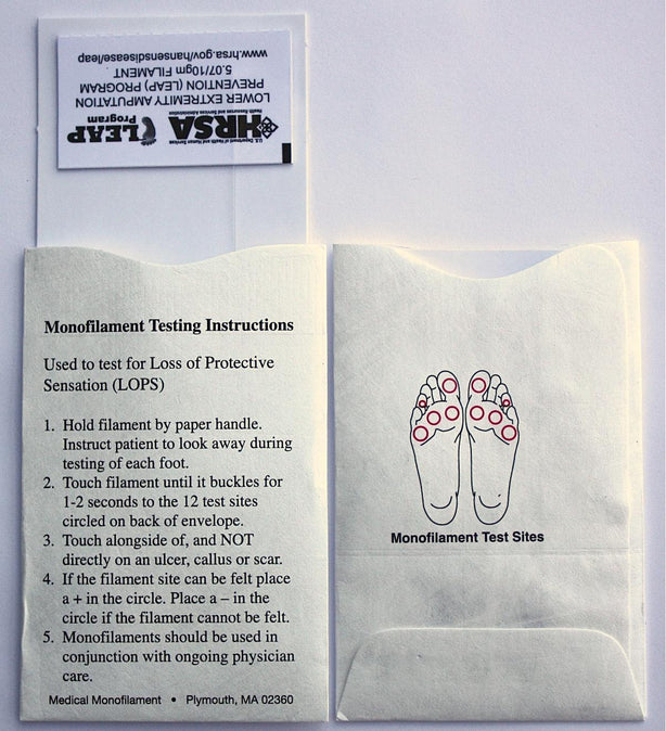 Medical Monofilament Manufacturing D Handle Diabetic Test - MZMDHANDLE