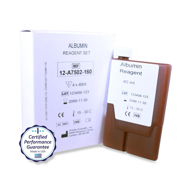 Medtest Dx Packaged for BS200 Analyzer BS-200 Albumin reagent - 12-A7502-160 - 1 Each