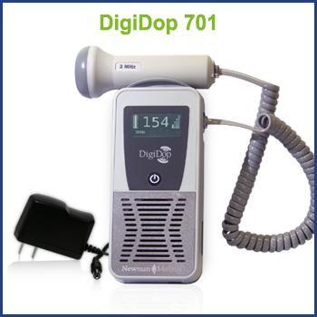 Newman Medical DigiDop 701 Rechargeable Doppler with Display and 3 MHz OB Probe DD-701-D3 - 1.0 Each - MDL-N-NDD701D3