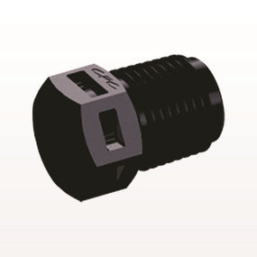 Threaded Plug, Natural, 100/Bag - 1/8