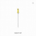 Merit Advance™ Angiographic Needle with Protector, Thin Wall; 25/Bag - 20 G; Fits 0.025 inch OD Guide Wire; 2.75 inch (0.6 mm; 70 mm) - NAD20T71WP