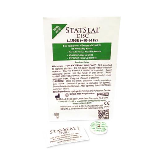 Biolife StatSeal Disc, Topical, Size L - DL616 - 6 Each