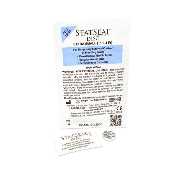 BIOLIFE BioLife StatSeal Discs DT613 6 Each - MDL-NADDT613