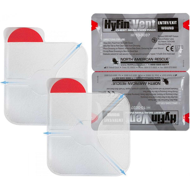 Hyfin Vent Chest Seals - 10-0037 - 2 Each - MDL-NAR100037