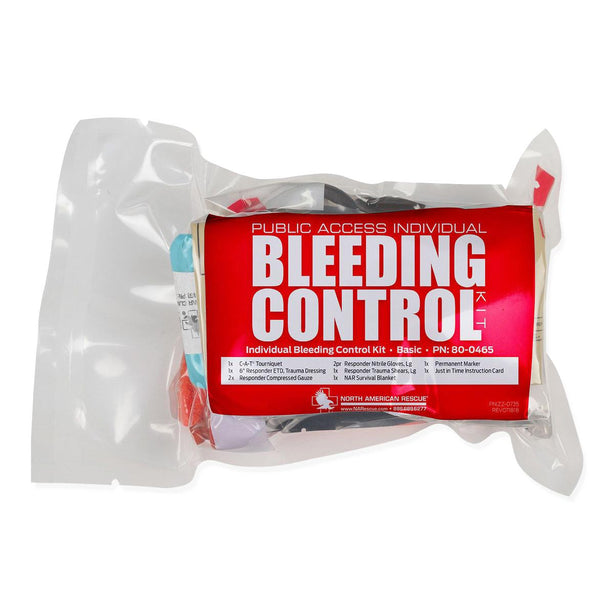 North American Rescue Public Access Bleeding Control Kits 80-0465 1.0 Each-MDL-NAR800465