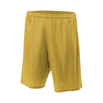 A4 Youth Mesh Shorts NB5301 GOLD S 1.0 Each