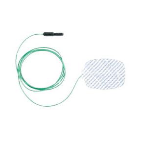Viasys Neurocare w/Lead Ground Plate Electrode, Disposable, 1 m Lead - 019-400500 - 24 Each