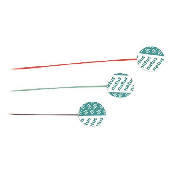 Natus Medical Inc Disposable Adhesive Electrodes with Leadwires Attached - NBM19439400