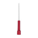 Natus Medical with Leadwire 902-DMF25-S TECA Disposable Monopolar Needle Electrode, 28G x 25 mm, Red - MDL-NBM902DMF25S - 48 Each