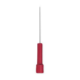 Natus Medical with Leadwire 902-DMF25-S TECA Disposable Monopolar Needle Electrode, 28G x 25 mm, Red - MDL-NBM902DMF25S - 48 Each