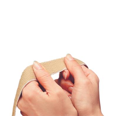 Velcro Usa VELSTRETCH 126037 - Stretch Loop with Hook Closure, White, 1" x 10 yd. - MDL-NCMNC12144110
