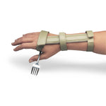 North Coast Medical Deluxe Wrist Support with Cuff, Adult Size L, Left - NC35325 - 1 Each