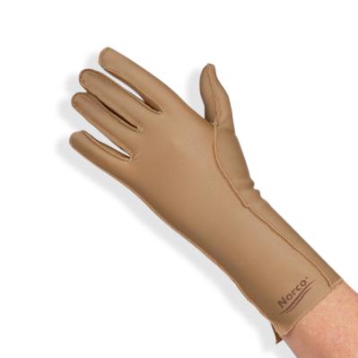 Norco Heavy Compression Gloves, Full Finger, Over the Wrist, Size M, Left, Full-Finger, Over-the-Wrist Singles - NC55324 - 1 Each