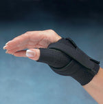 North Coast Medical Comfort Cool Thumb CMC Restriction Splint, Black, Right, Size M, 7" to 8" - NC79565 - 1 Each
