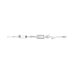 Exelint Exel IV Administration Set, 84", 20 Drops / mL - 26085 - 50 Each