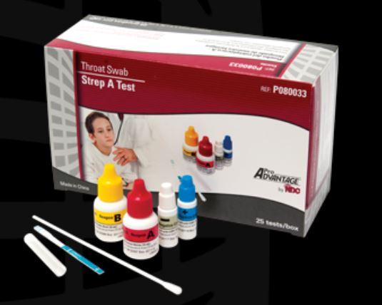 PRO ADVANTAGE Pro Advantage Strep A Test Strips P080033 25 Each - MDL-NDAP08033