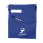 Ipp WikiPouch IPD Jumbo Pouch with Drawstring, Royal Blue, 16" x 18" - IPD-JUMBO3.0 - 50 Each
