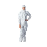 Ansell Healthcare BioClean-D Drop-Down Cleanroom Coveralls with Hood and Boots S-BDFC-XL 20.0 Each
