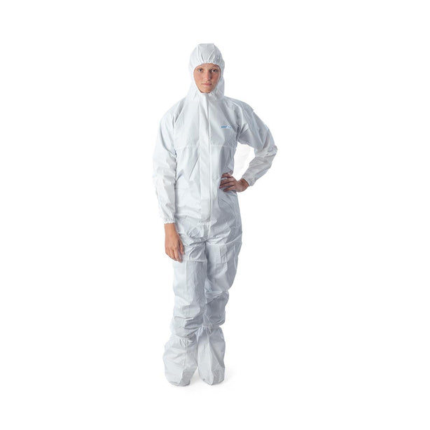 Coveralls with Hoods and Boots - S-BDFC-XXL - 20 Each - MDL-NITSBDFCXXL
