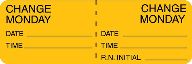 Centurion Nursing IV Tubing Labels - NL1123 - 5 Roll - MDL-NL1123