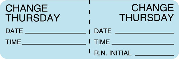 Centurion Nursing IV Tubing Labels - NL1126 - 5 Roll - MDL-NL1126