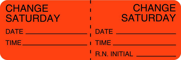 Centurion Nursing IV Tubing Labels - NL1128 - 1 Roll - MDL-NL1128H