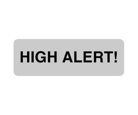 High Alert Label - NL4576 - 3 Roll - MDL-NL4576