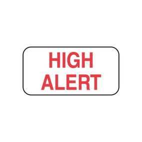 High Alert Label - NL6311W - 3 Roll - MDL-NL6311W