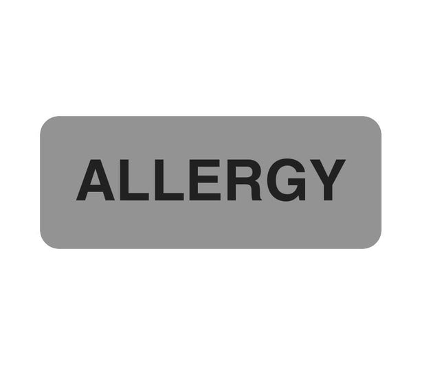 Allergy Labels - NL8410 - 3 Roll - MDL-NL8410