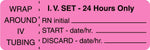 Centurion Nursing IV Tubing Labels - NL87 - 1 Roll - MDL-NL87