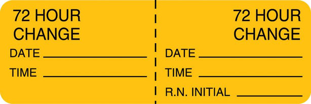 Centurion Nursing IV Tubing Labels - NL884 - 1 Roll - MDL-NL884