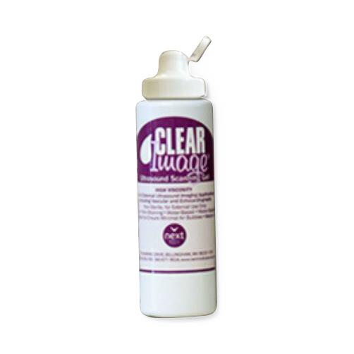 NEXT MEDICAL Clear Image Scanning Ultrasound Gel, Flip Top, 8 oz. - 02-812 - 1 Each