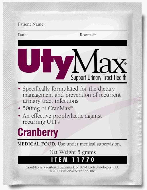 Cranberry Drink Mix - UTYMAX - 60 Each - MDL-NNIUTYMAX