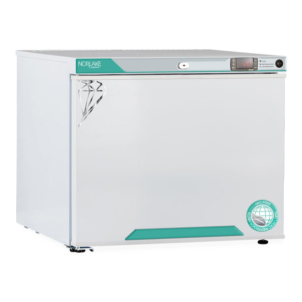 1.7 Cu. Ft. White Diamond Solid-Door Undercounter Freezers - PF021WWWLH/0M - 1 Each - MDL-NOEPF021WWWLH