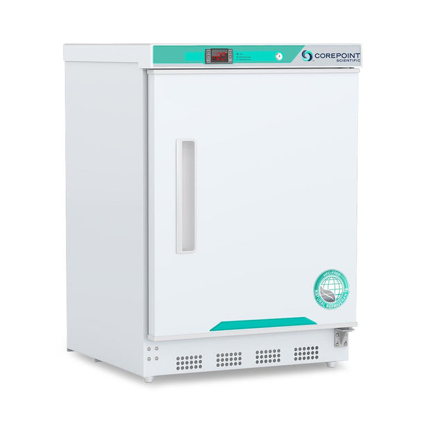 Horizon Corepoint Scientific Solid-Door Built-in Undercounter Freezer, 4.2 Cu. Ft., Right Hinge - PF051WWW/0M - 1 Each