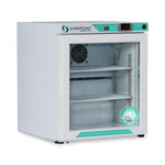 White Diamond Glass-Door Countertop Refrigerators - PR011WWGLH/0 - 1 Each - MDL-NOEPR011GLH0