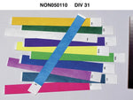 Choyce Tyvek Blank ID Wristbands - NON050110PED - 500 Each - MDL-NON050110PED