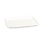 Genpak Dinner Foam Dietary Tray, White, 12" x 16" - NON11216