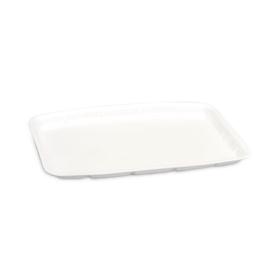 Genpak Dinner Foam Dietary Tray, White, 12" x 16" - NON11216