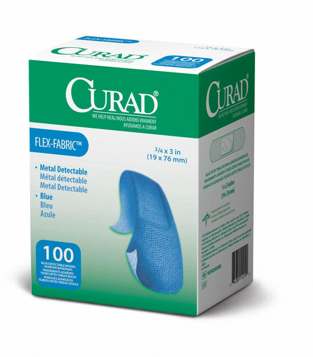 CURAD Food Service Adhesive Bandages - NON25650BL - 1200 Each - MDL-NON25650BL