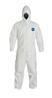 Tyvek Latex White Coveralls with Elastic Wrists and Ankles - CV831M - 25 Each - MDL-NONCV831M