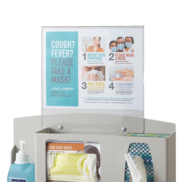 Bowman Manufacturing Company, Inc. Hygiene Station Sign Holder - NONMP075