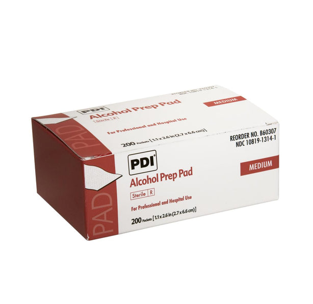 Pdi, Inc Alcohol Prep Pads B60307 - 4000.0 Each - MDL-NPKB60307