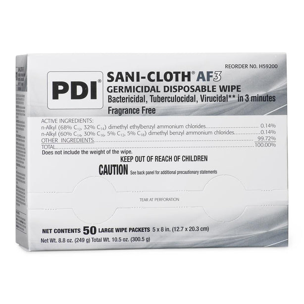 Pdi, Inc Sani-Cloth AF3 Wipes - NPKH59200